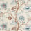 Tessuto indiano Harlequin Terracotta/Azul HFUF121343