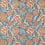 Velluto Zenith Harlequin Terracotta/Azul HFUF121347