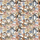 Tissu Ania Harlequin Forest/Azul/Ochre HFUF134783