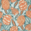 Zenith Wallpaper Harlequin Terracotta/Azul HFUP113360