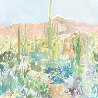 Saltillo Panoramic Wallpaper