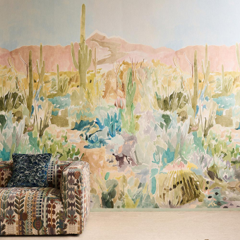 Saltillo Panoramic Wallpaper