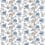 Papier peint Indienne Harlequin Indigo/Birch HFUP113375