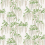 Stoff Wisteria Walk Nina Campbell Blanc / Vert NCF4605-01