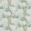 Wisteria Walk Fabric Nina Campbell Aqua / Vert NCF4605-03