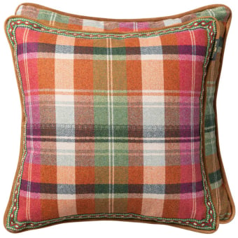 Coussin Kerschdorf Plaid Carrot
