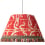 Abat-jour Elysia Ikat Creamson Pleated Mindthegap Crimson CL50632