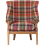 Poltrona William Deconstructed Kerschdorf Mindthegap Kerschdorf plaid carrot FR00067-FB00199