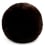 Kissen Snowball Medium Maison Pr&eacute;longe Chocolat ART1131