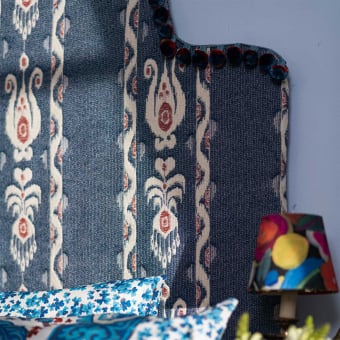 Kiraly Indigo Woven Fabric