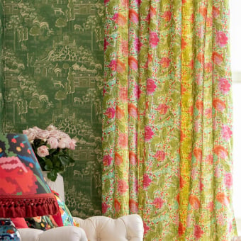 Princess Garden Linen Fabric