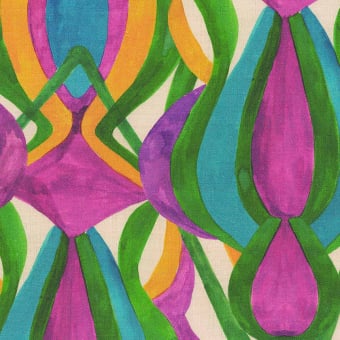 Wind Maidens Linen Fabric