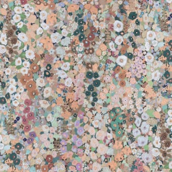 Hollyhocks Wallpaper