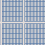 Tapete Alvar Aalto 14/6 Borastapeter Bleu 1387