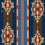 Papier peint King'S Ikat Mindthegap Blue/Brown WP20905