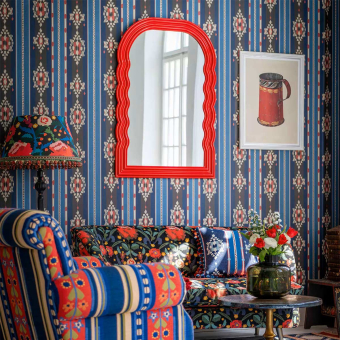 King's Ikat Wallpaper