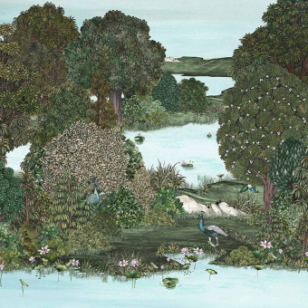 Belvédère panoramic wallpaper