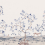 Tree of Life panoramic wallpaper Les Dominotiers Ardoise DOM6002