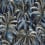 Tissu Floresta Embroidery Clarke and Clarke Midnight/antique CCF0886-02