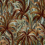 Floresta Embroidery Fabric Clarke and Clarke Mineral/spice CCF0886-03