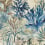 Oceana Print Fabric Clarke and Clarke Denim CCF0889-02