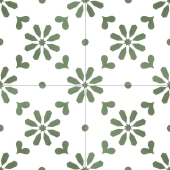 Lot de 2 boîtes 0,96 m² - Carreau ciment Azulejos