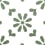 Packung mit 2 Kartons, 0,96 m&sup2; - Azulejos Zementfliesen Carodeco Vert/Blanc /azulejos2-20x20