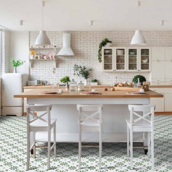 Packung mit 2 Kartons, 0,96 m² - Azulejos Zementfliesen