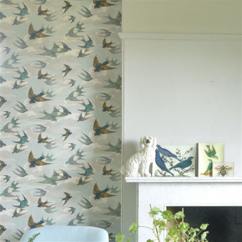 Papier Peint Chimney Swallows