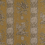 Tissu Les Oiseaux&nbsp; Marvic Textiles Or 6201-1