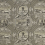 Wandverkleidung Les Vues de Paris Marvic Textiles Charbon de bois W0623-4