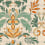 Carta da parati panoramica Citrus Raccord parfait Mandarine citrus-mandarine