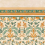 Carta da parati panoramica Patio Raccord parfait Mandarine patio-mandarine