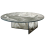 Table Liquefy Ronde Glas Italia Gris LIQ05-gris