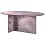 Tisch Liquefy l&auml;nglich Glas Italia Rose LIQ04-rose