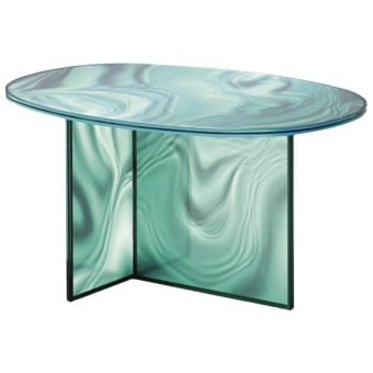 Beistelltisch Liquefy Oval