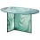 Liquefy Oval Side Table Glas Italia Vert LIQ03-vert
