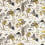 Tissu Audubon in-outdoor Emma J. Shipley by Clarke and Clarke Gold CCF0864-03