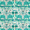 Tissu Zambezi in-outdoor Emma J. Shipley by Clarke and Clarke Green CCF0871-02
