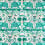 Zambezi Indoor Outdoor Fabric Emma J. Shipley by Clarke and Clarke Green CCF0871-02