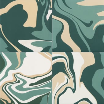 Lot de 3 boîtes 1,35 m² - Grès cérame Fluid