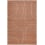 Tappeto Gesso iuta Ferm Living Terracotta/Off-white 1104271123