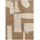 Tapis Piece Ferm Living Off-White/Toffee 1104268077