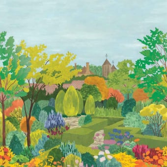 Castle Garden wallpaper