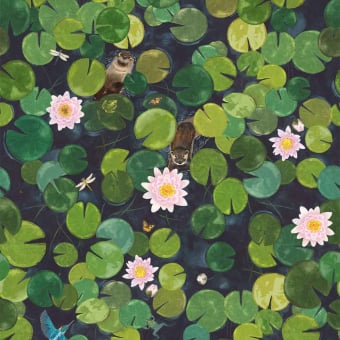 Papier peint panoramique Lily Pads