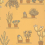 Carta da parati Mr Straw's Greenhouse Little Greene Light Gold mr-straws-greenhouse-light-gold