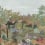 Castle Garden wallpaper Little Greene Sage Green castle-gardenpale-lime