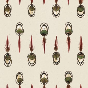 Carta da parati panoramica Plumes Lady Amherst