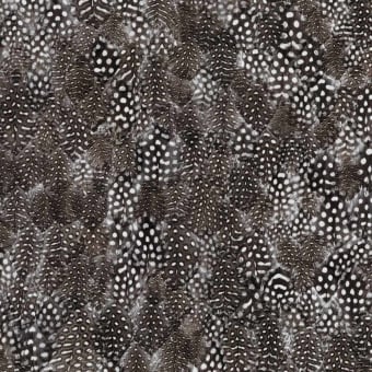 Panoramic wallpaper Plumes Pointillisme