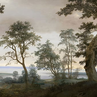 Panoramic wallpaper Between Heaven and Earth